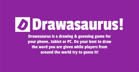 pictionary game online|Drawasaurus – Multiplayer drawing & guessing game!.